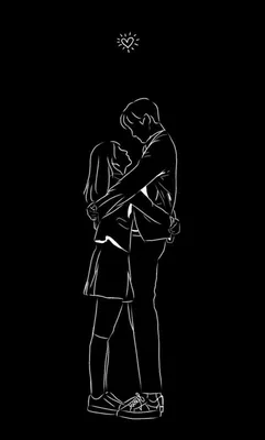 Couple Art, drawing, love, love couple, HD phone wallpaper | Peakpx