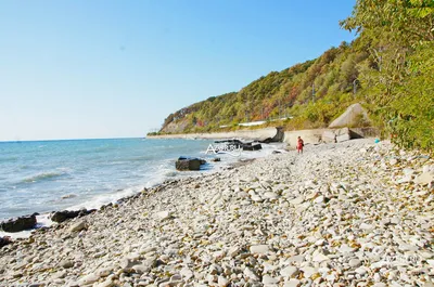 Пляжи в Аше (Лазаревского района Сочи)