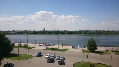 Набережная Астрахани, Лебединое озеро, площадь Ленина