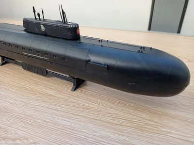 Российский атомный подводный ракетный крейсер \"Курск\" | Модель для  склеивания