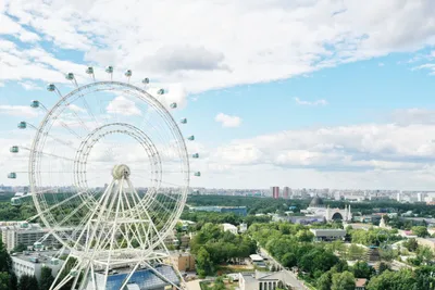 Парк Будущего» (Орион) и «Лунный Экспресс» в Москве на ВДНХ