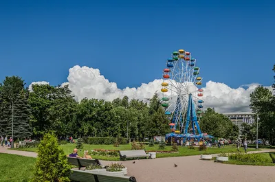 Заброшенные аттракционы в парке Екатерингоф (Санкт-Петербург)