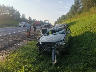 Двое взрослых и два ребенка пострадали в жестком ДТП под Смоленском |  Газета «Рабочий путь»