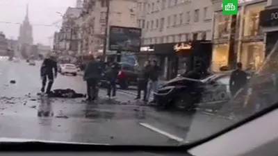 На переднем сиденье страшно было\": очевидец о смертельном ДТП в Москве ::  Новости :: ТВ Центр