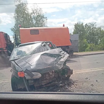 Очевидцы опубликовали фото с места страшного ДТП на Ленина в Пензе