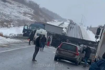 В тройном ДТП на трассе \"Тамбов-Пенза\" погибла женщина и пострадали двое  детей - ПроТамбов