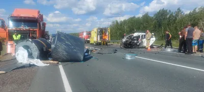 На М-5 в Самарской области в страшной аварии погибли мужчина и ребенок. Три  человека ранены | TLT.ru - Новости Тольятти