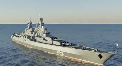 Линкор «Москва» из мира Modern Warships. Альтернативный Проект 1164  «Атлант». СССР - Альтернативная История