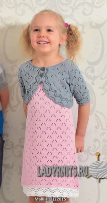Изображение ажурного платья