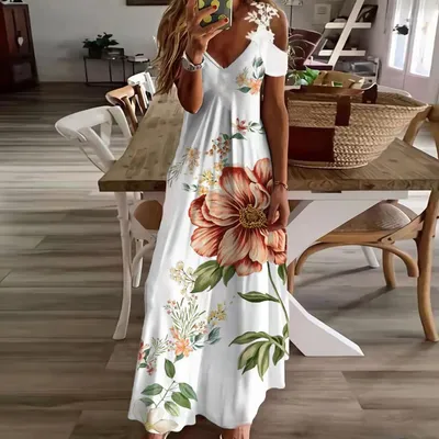 Ажурное платье на лето