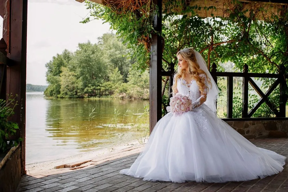 Фотография Ажурного свадебного платья для просмотра Фотография Ажурного свадебного платья для просмотра