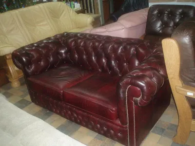 Кожаный диван и два кресла коричневый комплект из Европы барокко б/у 3: 750  € - Диваны Харьков на BON.ua 71161289