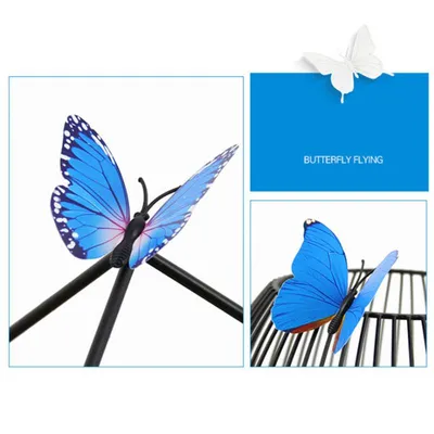 3D бабочки для декора 12 шт, ажурные наклейки - бабочки на стену, бабо: 70  грн. - Интерьерные аксессуары Херсон на BON.ua 93318569