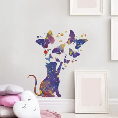 Купить 12/24 шт. 3D бабочки DIY стикер на стену бабочка на стену в гостиную  домашний декор наклейки на стену свадебные украшения | Joom