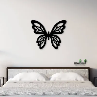 Бабочки на стене: 70 вдохновляющих фотоидей и мастер-класс по декору своими  руками http://happymodern.ru/… | Diy wall decor, Purple wall decor,  Butterfly wall decor