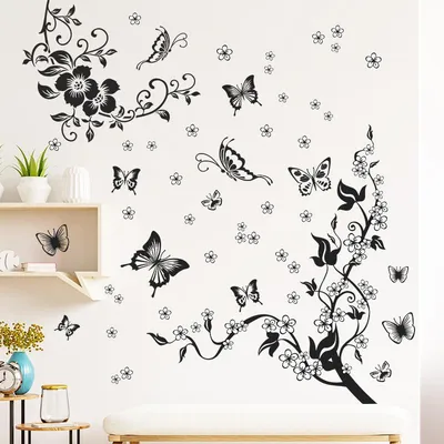 Бабочки для декора стен своими руками - YouTube