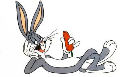 Bugs Bunny sitting