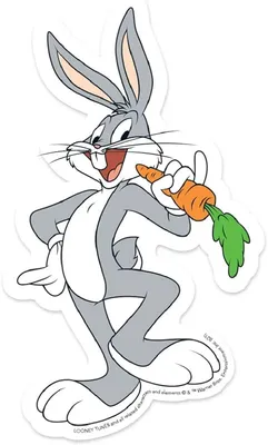 Amazon.com: Paper House Productions Looney Tunes Bugs Bunny Die-Cut 3.9\"  Vinyl Sticker