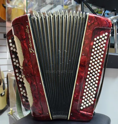 Купить Баян HOHNER Nova III 96 red с бесплатной доставкой по Москве и  России в интернет – магазине Pop-music.ru