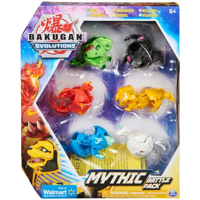 Bakugan Evolutions, Mythic Battle Pack (Walmart Exclusive) - Walmart.com