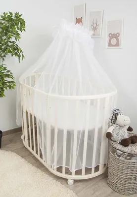 Canopies and mesh bed Valance on over bed Valance mesh crib for baby baby  bed children's mamdis - AliExpress