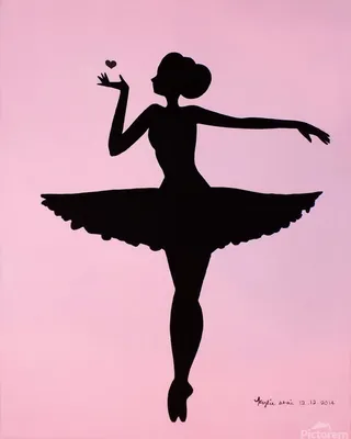 BALLERINA Painting | Free Worldwide Shipping