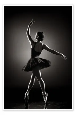 Ballerina Dancing print by Johan Swanepoel | Posterlounge