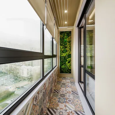 Балкон интерьер дизайн фото