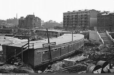 Бассейн «Москва», 1964 год | Пикабу