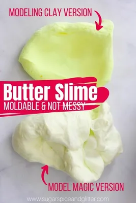 How to Make Purple Butter Slime (with Video) ⋆ Sugar, Spice and Glitter