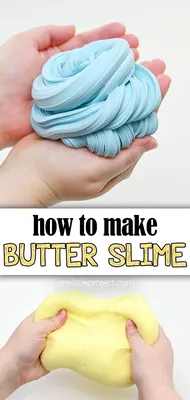 Butter Slime - How to Easily Make Butter Slime - AB Crafty