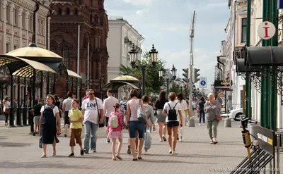 Улица Баумана в Казани - прогулка по достопримечательностям - UGid