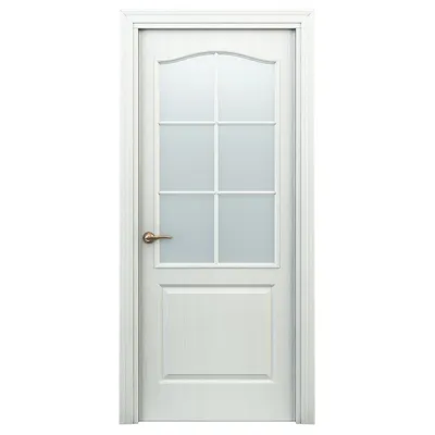 Белые двери со стеклом фото фото