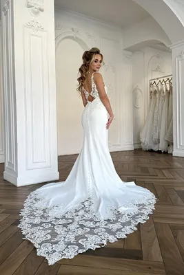 Свадебные платья на фото: белый цвет и многое другое