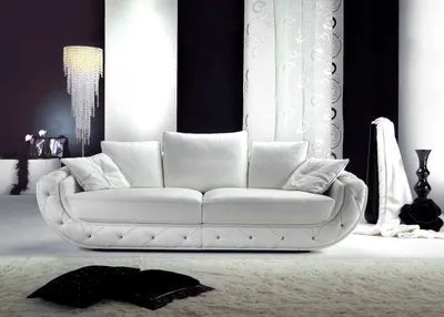 Белый диван: 90 фото в интерьере, виды, сочетания | ivd.ru