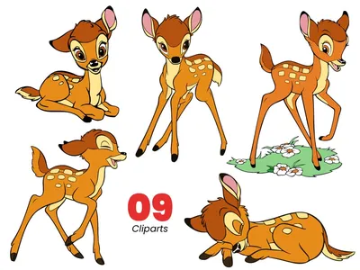 STL file Disney Bambi wall art Bambi wall decor 2d art Disney fanart 🎨・3D  printable design to download・Cults