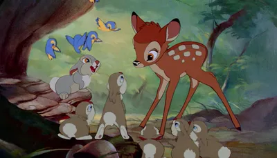 BAMBI, 1942, directed by DAVID HAND. Copyright DISNEY. - Album alb3264950