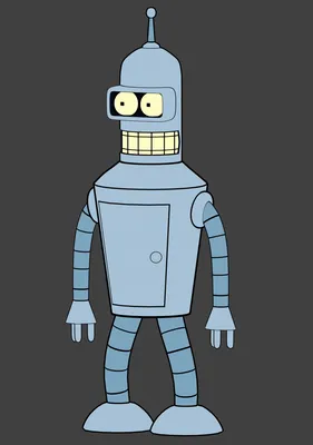 How to Draw Bender from Futurama - Really Easy Drawing Tutorial