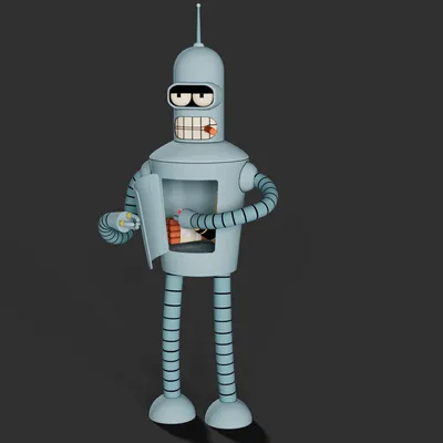 Amazon.com: Futurama Bender Action Figure by Moore : Everything Else