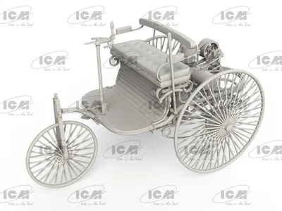 Изображение Benz Patent-Motorwagen в стиле античной машины