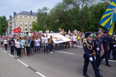 Бессмертный полк» идёт по улицам Белгорода | 09.05.2019 | Белгород -  БезФормата