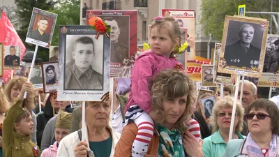 Акция «Бессмертный полк» проходит в Белгороде - МК Белгород