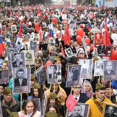 Бессмертный полк» в Челябинске прошел с «акцентом» на спецоперацию