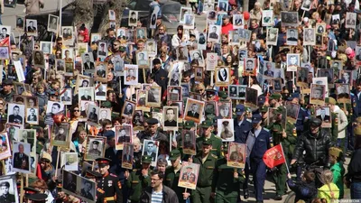 В Челябинске подсчитали участников шествия \"Бессмертного полка\"