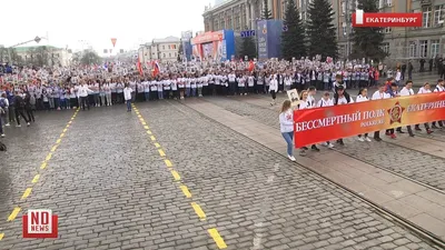 В Екатеринбурге на шествие «Бессмертного полка» вышли более 150 тысяч  свердловчан | Уральский меридиан