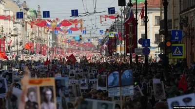 Юнармейцы поддержали акцию «Бессмертный полк»