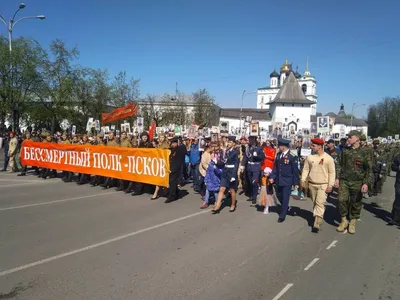 В Ельце установили баннер «Бессмертный полк» с тысячей портретов героев -  последние новости в Липецке и области на официальном сайте - Филиал ВГТРК  \"ГТРК\"Липецк\"