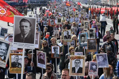 Бессмертный полк новосибирск фото фотографии