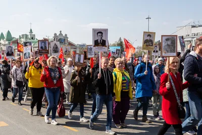 Более 100 экранов транслируют онлайн-акцию «Бессмертный полк» в Новосибирске  - Новости Новосибирска - om1.ru