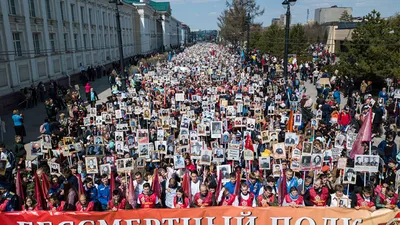 Сколько человек примет участие в шествии «Бессмертного полка» в Омской  области в 2022 году - 6 мая 2022 - НГС55